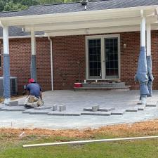 Paver Patio Installation in Thomasville, NC 3